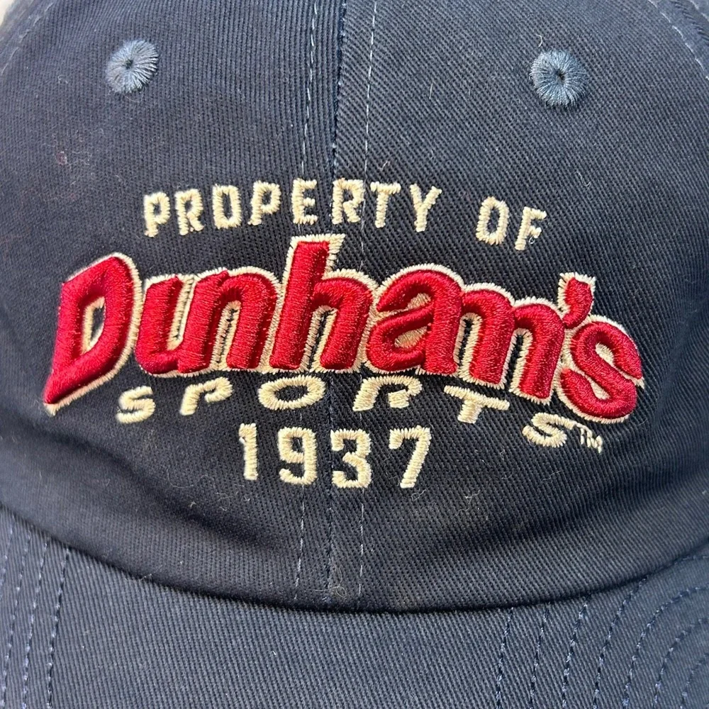 Dunham's Sports 1937 Navy Blue Dunham's Sports Baseball Cap Adjustable OSFA